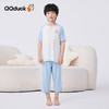 【男女同款】【凉感天丝莫代尔】【120-165】【可可鸭】空调服男女童短袖七分裤睡衣套装 商品缩略图8