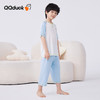 【男女同款】【凉感天丝莫代尔】【120-165】【可可鸭】空调服男女童短袖七分裤睡衣套装 商品缩略图9
