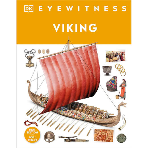 维京 DK目击者系列 儿童科普 英文原版 Viking: DK Eyewitness 9-12岁 商品图0