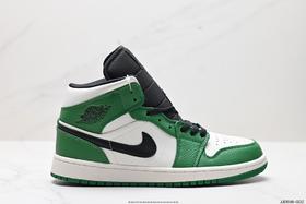 耐克乔丹Air Jordan 1 Mid休闲运动板鞋555112-401男女鞋