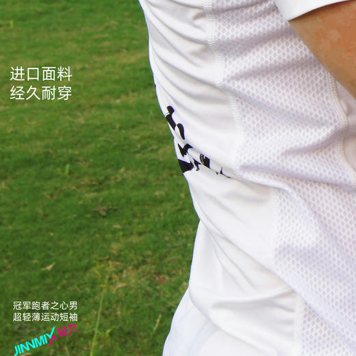 冠军超轻速干透气马拉松跑步户外越野运动短袖男 商品图5