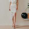 MAXRIENY奢华开衩设计感半身裙高腰夏季裙 商品缩略图0