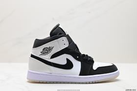 耐克乔丹Air Jordan 1 Mid休闲运动板鞋555112-401男女鞋