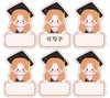 10张 可写字头像插件插卡 男女博士/吹泡泡男孩女孩插卡 毕业季写名字蛋糕插件 商品缩略图2