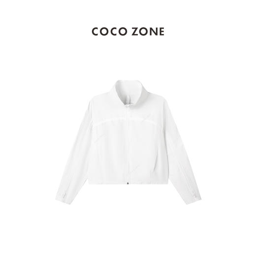 COCO ZONE 夏季立领长袖子抽绳透气束口运动外套  23C18393 商品图0
