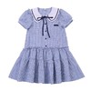 儿童连衣裙2024夏季韩版蝴蝶结童装棉布裙子泡泡袖女童公主裙夏装 商品缩略图4