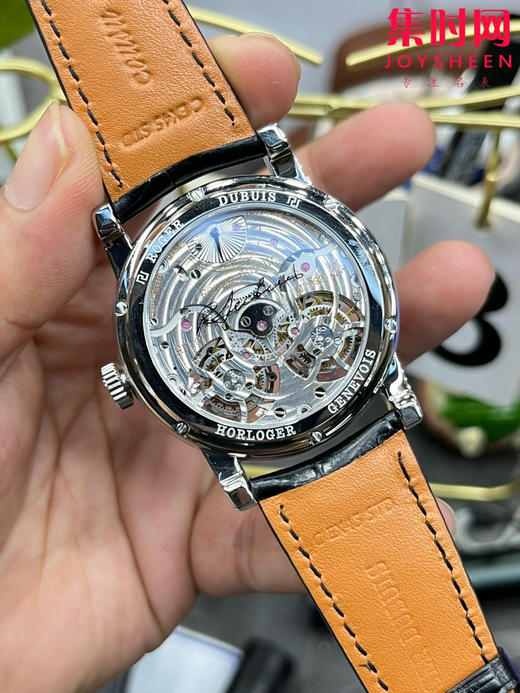 【贵重物品】ROGER DUBUIS罗杰杜彼 YS王者系列 镂空双飞行双陀飞轮 男士腕表 搭载两颗飞行真陀飞轮稳定运行 商品图6