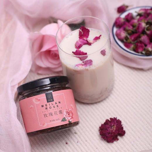玫瑰花酱180g/瓶*2（有机玫瑰花加工） 商品图1