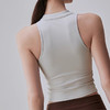 跃牌【瑜见伽人系列】中国风立领盘扣中强度聚拢一体式运动背心健身瑜伽服新中式女YB8126 商品缩略图2
