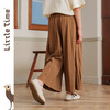 littletime女童防蚊裤夏季轻薄透气2024新款休闲裤儿童度假抖抖裤 商品缩略图3