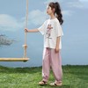 女童夏装2024新款短袖t恤纯棉夏款大童牛仔裤两件套儿童夏季套装 商品缩略图0