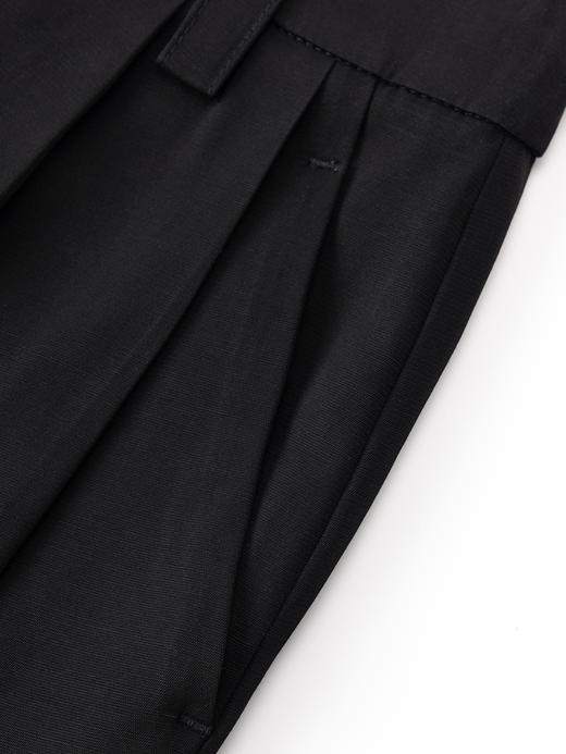 COCO ZONE2024"高品质西裤“复古垂感压皱西装裤百搭拖地休闲直筒长裤CC1A0422 商品图4