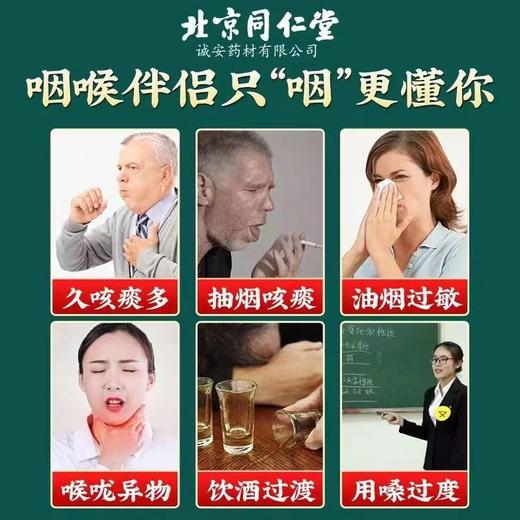 养生茶 北京同仁堂胖大海罗汉果蒲公英茶咳嗽痰多养生花草茶 商品图1