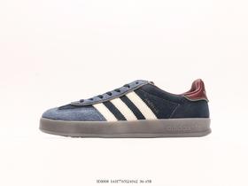 阿迪达斯Adidas Gazelle Indoor三叶草复古休闲运动板鞋ID1008男女鞋