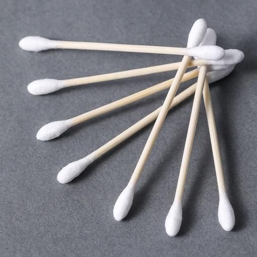 2000支棉签掏耳化妆用木棒棉花棒挖耳朵双头棉签棒一次性清洁棉棒 商品图4