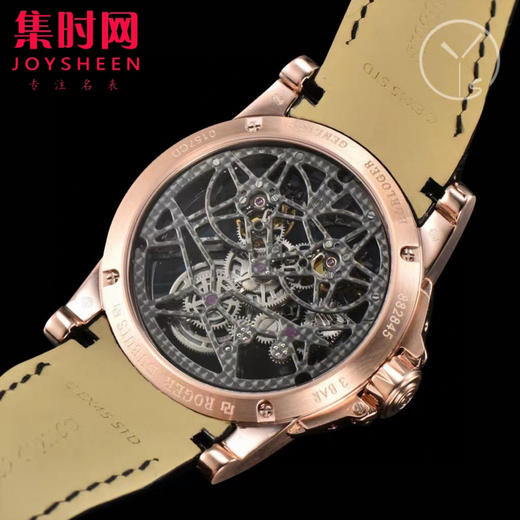 【贵重物品】ROGER DUBUIS罗杰杜彼 YS王者系列 镂空双飞行双陀飞轮 男士腕表 搭载两颗飞行真陀飞轮稳定运行 商品图7