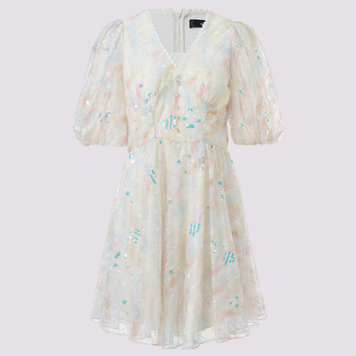 MAXRIENY浪漫甜美氛围感连衣裙夏季茶歇裙女MS85DR058 商品图0