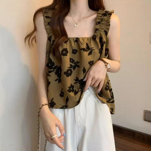 裁缝学苑AQ296法式小吊带背心纸样女款夏季短款无袖上衣样板 商品图1