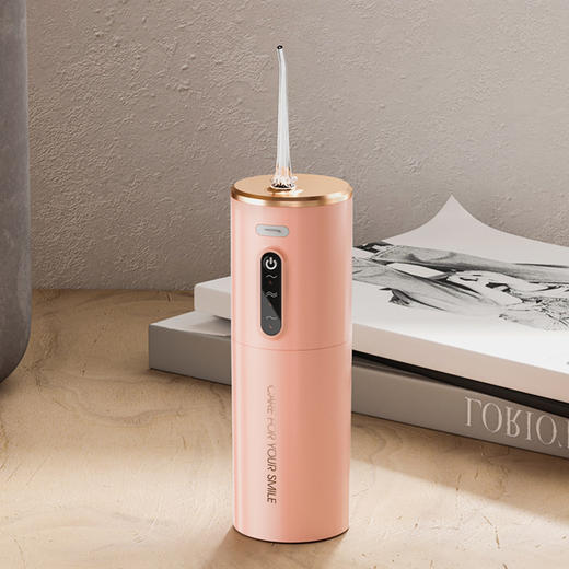 便携式电动冲牙器 高性能版正畸清洁专用家用洗牙器水牙线防水冲牙器DIY洗牙神器 商品图5