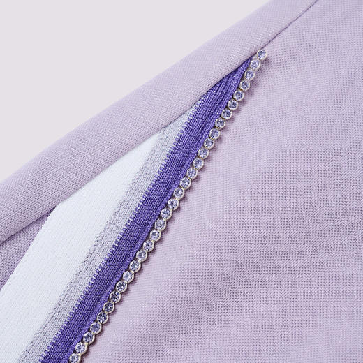 MAXRIENY紫色拼接运动休闲半裙女 商品图2