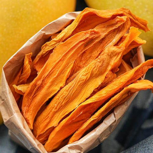 不加糖的「手工芒果干」 配料鲜芒果「一方云拾」新品！当季自然熟品种！拒绝糖精、香精、色素、防腐剂！大大块厚切果干！酸甜软糯有嚼劲！芒果脑袋小心炫上瘾 商品图7