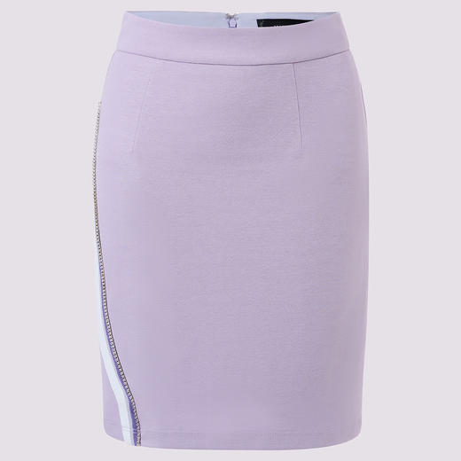 MAXRIENY紫色拼接运动休闲半裙女 商品图0