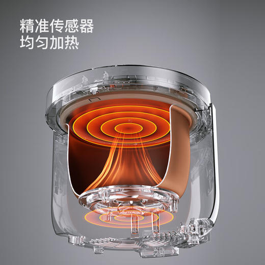 【小家电】龙的longde电饭煲家用多功能电饭锅3L不沾锅内胆高颜值饭煲可预约 LD-FS351 HF 商品图5