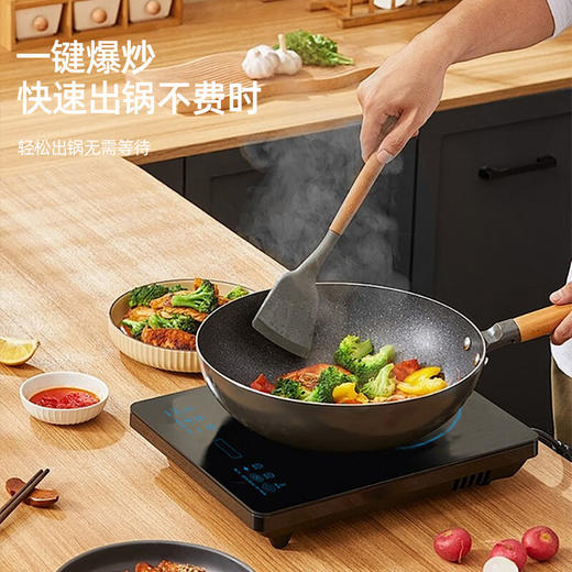 【小家电】龙的longde电陶炉家用大功率多功能电磁炉过热保护防水面板 LD-CL2202 HF 商品图4