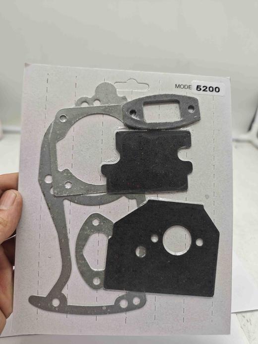 【货号03156】 汽油锯纸垫汽油锯配件 5200纸垫 气缸纸垫 7种纸垫 商品图2