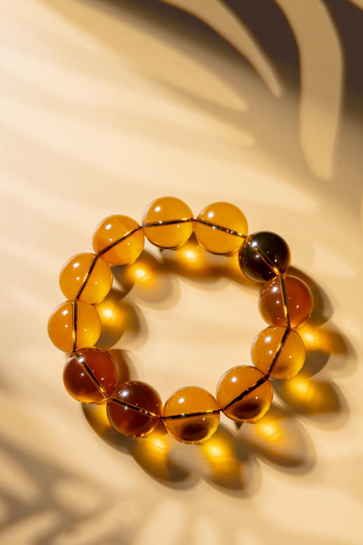 蓝珀手串-3A净水20mm 商品图2