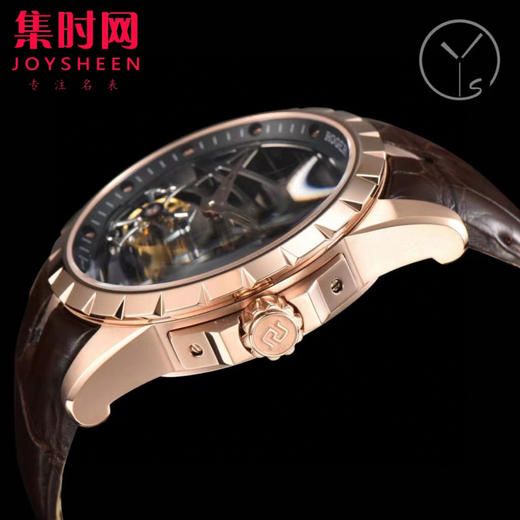 【贵重物品】ROGER DUBUIS罗杰杜彼 YS王者系列 镂空双飞行双陀飞轮 男士腕表 搭载两颗飞行真陀飞轮稳定运行 商品图2