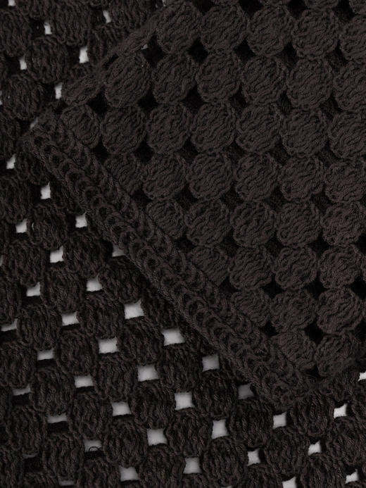 COCO ZONE "复古罩衫“时尚镂空圆领长袖上衣百搭简约针织衫CC2B1056 商品图6