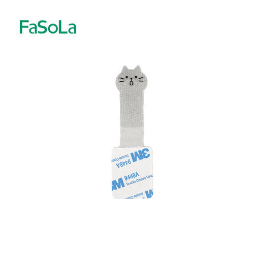 FaSoLa电线收纳数据线3m背胶魔术贴理线器充电线固定器扎带自粘 商品图5