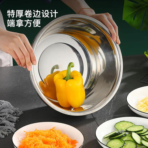 【小家电】龙的longde厨房三宝多功能切菜器切丝切片萝卜土豆丝器刨丝器洗菜盆沥水盘厨房三件套 LD-CJ891-3 HF 商品图4