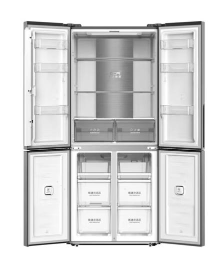 容声（Ronshen）（202677）465升十字对开门四门冰箱 家用大容量一级双变频 除菌净味电冰箱BCD-465WRK1FPG 商品图3