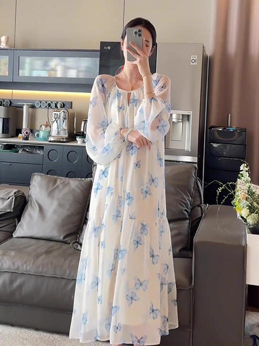 裁缝学苑AQ289宽松泡泡袖连衣裙纸样女装春季新款长裙子样板 商品图4