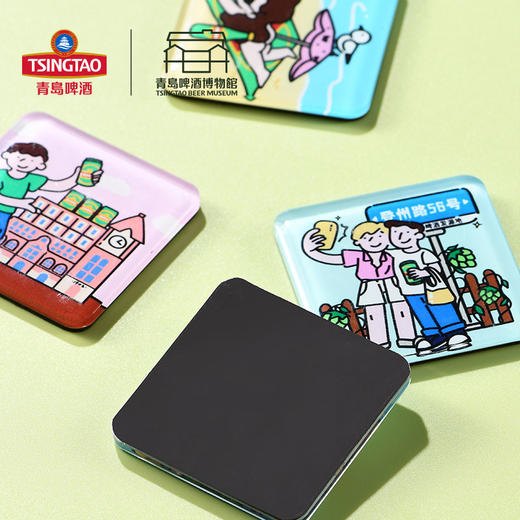 【青岛啤酒博物馆】青岛快乐生活冰箱贴2024青岛啤酒 官方文创 商品图4