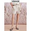 VIMAGE纬漫纪夏季新款时尚休闲高腰显瘦通勤阔腿短裤V2105734 商品缩略图3