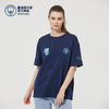 曼城俱乐部官方商品丨深蓝色队徽口号款T恤棉质夏季短袖足球迷 商品缩略图3