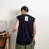 徐太浪时尚字母印花修身汗背心男夏季潮流百搭运动坎肩无袖体恤衫 商品缩略图3