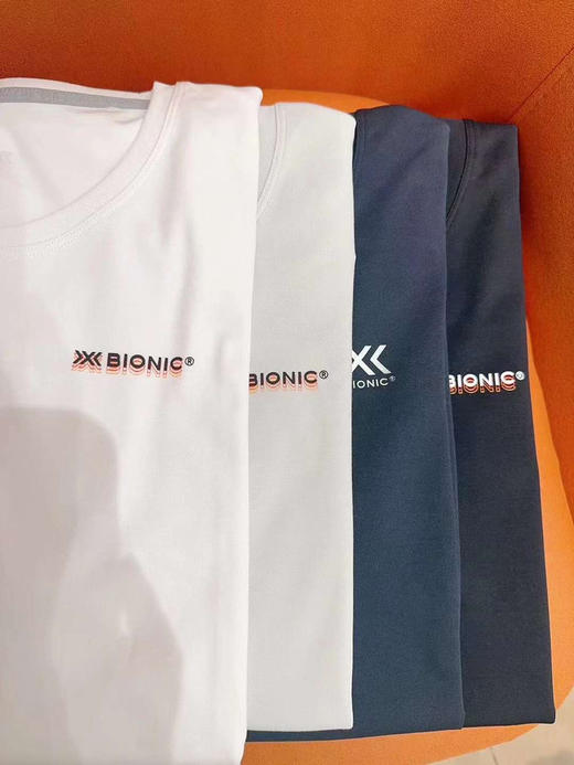 XBIONGIC凉感文化T恤，抑菌弹力透气春季夏季运动圆领短袖 商品图3