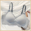 【多色选择，每天一套不重样】云感无痕内衣女 小胸聚拢 显大舒适薄款 一体式固定杯 运动少女文胸罩-QQ 商品缩略图4