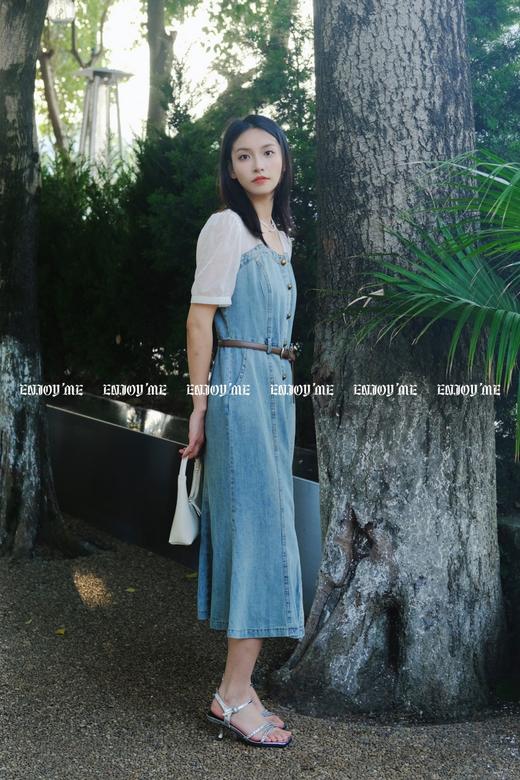 【门店同款】ENJOY夏季牛仔拼接鱼尾连衣裙 158048119 商品图7