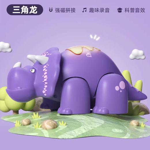 磁力拼装三角龙QT-6008SJL 商品图0