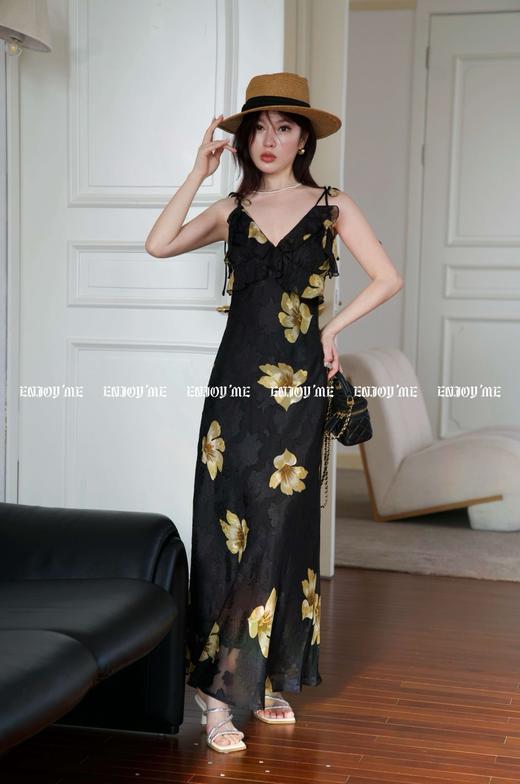 【门店同款】ENJOY夏季法式印花吊带裙 158044062 商品图5