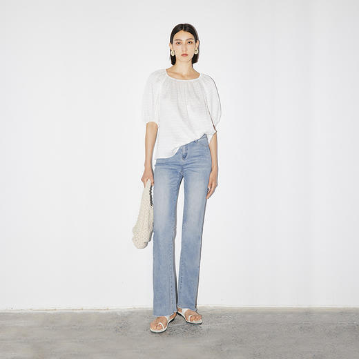 【商场同款】麦檬夏真丝衬衫5E612S441Q 商品图1