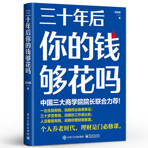 三十年后你的钱够花吗 在长寿时代如何有效积累个人财富 长期投资 财务规划和养老投资工具方法 投资理财书籍 阎志鹏 著 商品图0