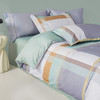 【维科家纺】全棉四件套纯棉被套床单三件套简约撞色麦凯 商品缩略图1