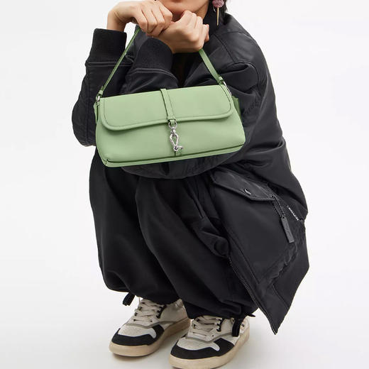 COACH 绿色女士单肩包 CP132LHTY6 商品图4