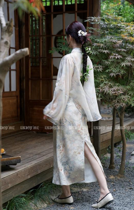 【门店同款】ENJOY夏季云敛-步步“升”花风雅颂旗袍套装 158143141 商品图4